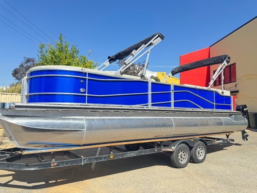 2025 platform, 2022 motors, tri hull &amp; trailer