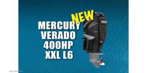 Brand NEW Mercury Verado 400 L6 outboard engine