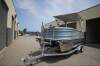 Beautiful as new pontoon boat on new trailer