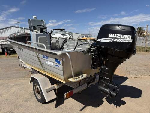 Quintrex 420 Dory Wide Body Great little boat
