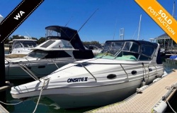 Venom 2800 Sports Cruiser 2019 motor, antifouled Feb 24, Hillary's pen!!